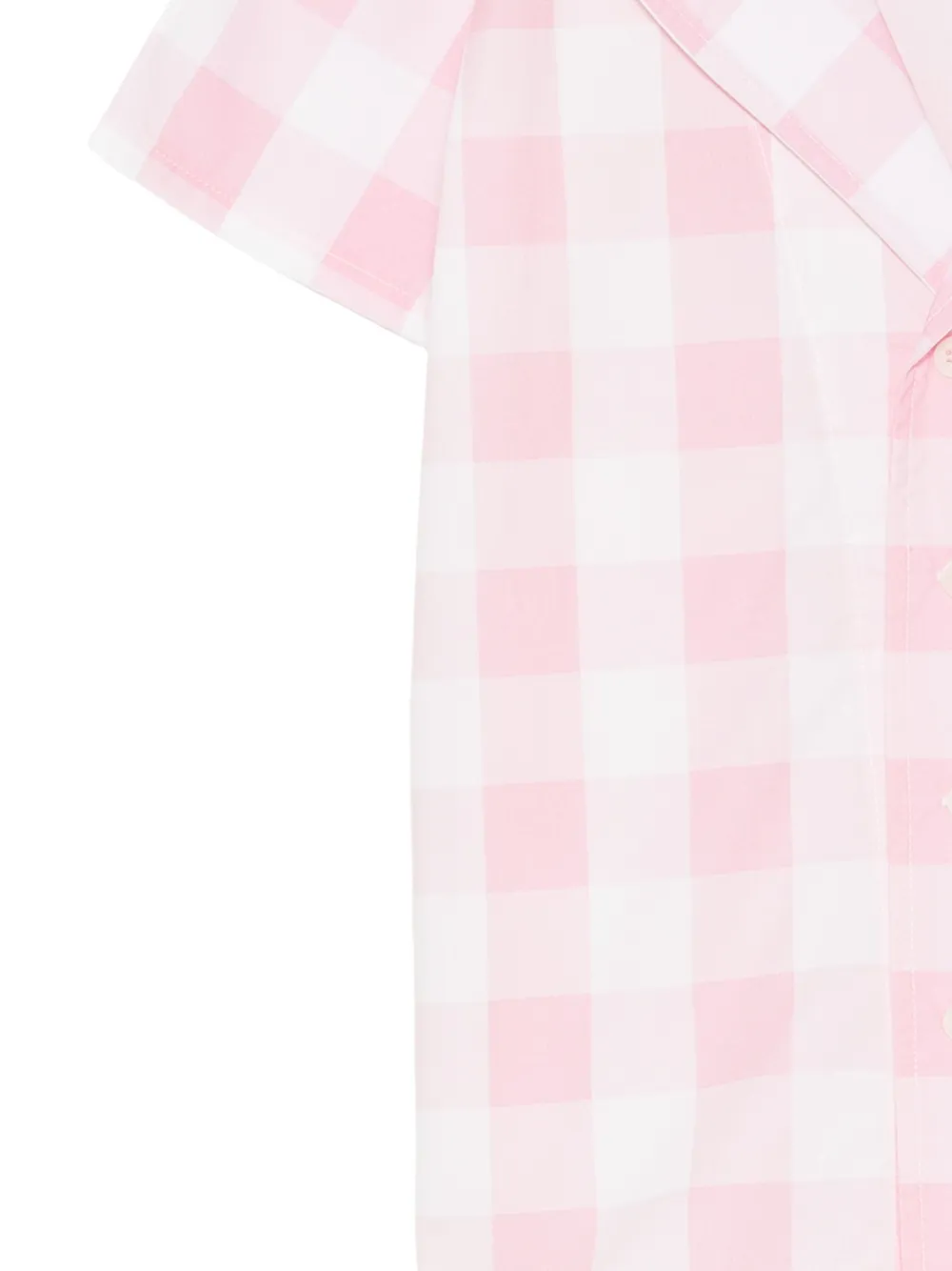 KINDRED gingham-print shirt Roze