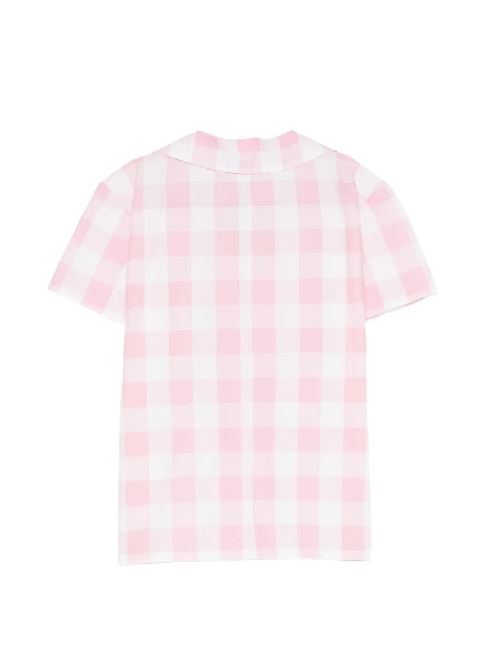 KINDRED gingham-print shirt Roze