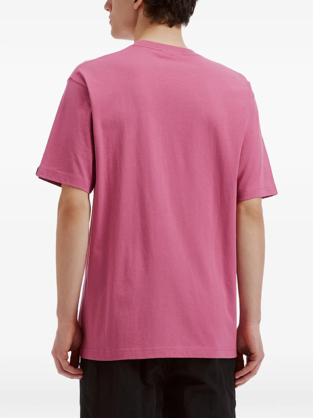 FINGERCROXX T-shirt met logopatch Roze
