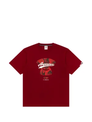AAPE BY *A BATHING APE® ロゴ Tシャツ | レッド | FARFETCH JP