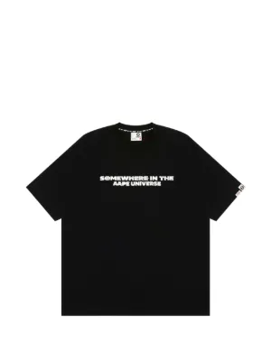 AAPE BY *A BATHING APE® short-sleeve T-shirt | Black | FARFETCH