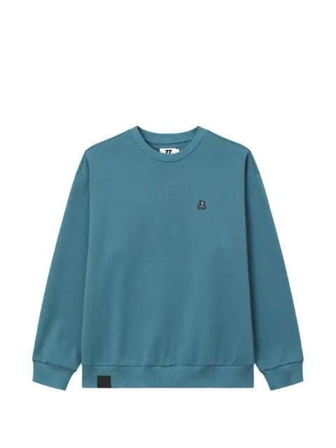 izzue logo-embroidered sweatshirt
