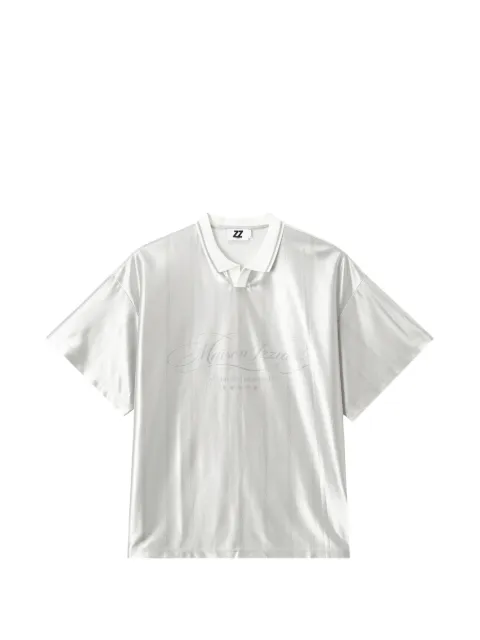 izzue logo-print jersey T-shirt