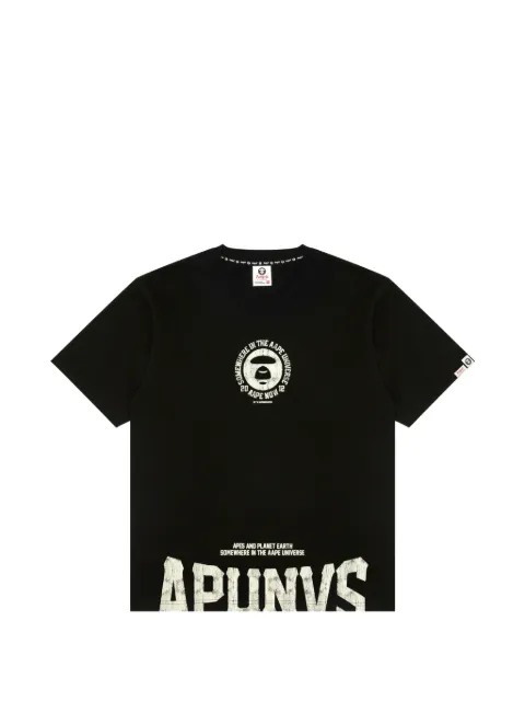 AAPE BY *A BATHING APE® logo-print T-shirt