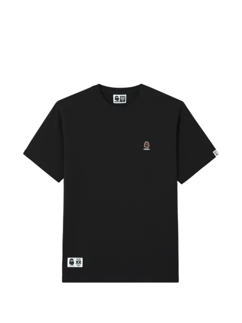 FINGERCROXX logo-patch T-shirt