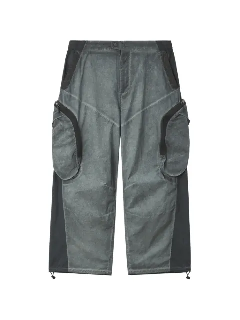 FIVE CM panelled cargo pants