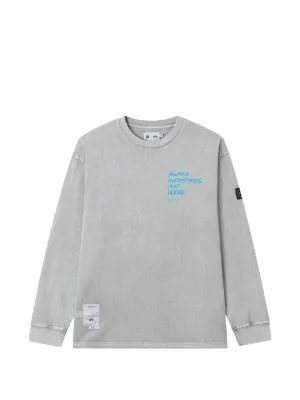 Ader Error logo-print Sweatshirt | Grey | FARFETCH