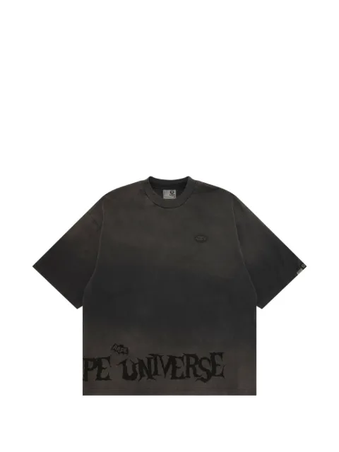 AAPE BY *A BATHING APE® logo-print cotton T-shirt