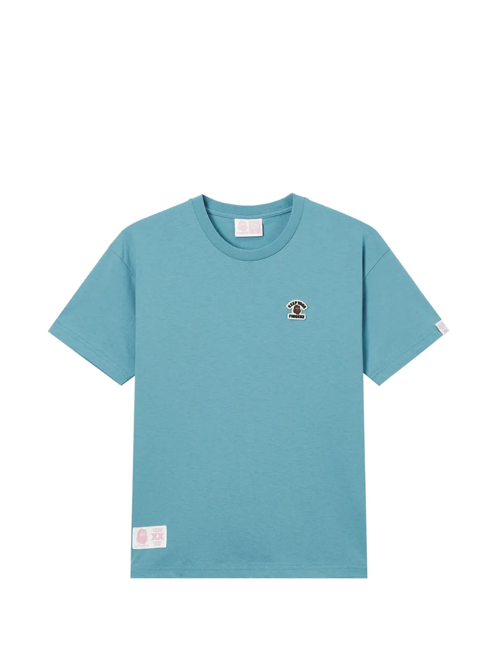 FINGERCROXX logo-patch T-shirt