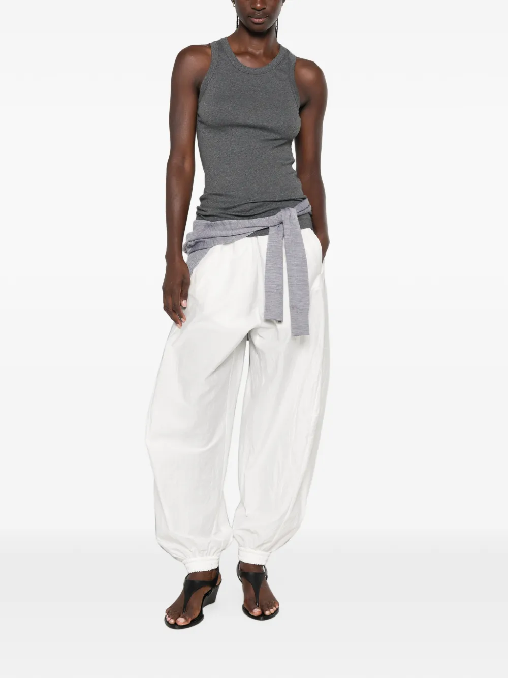 Brunello Cucinelli Tanktop met detail Grijs