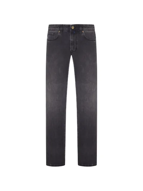 Incotex jean droit à coupe cinq poches