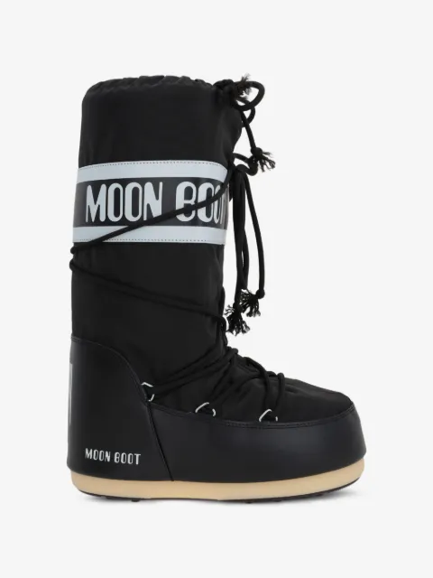 Moon Boot Icon black nylon boots