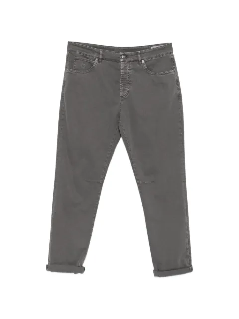 Brunello Cucinelli straight-leg five-pocket jeans