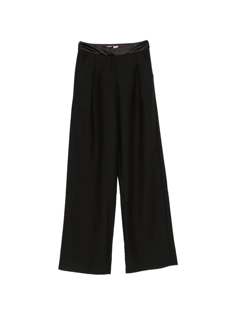 TWENTY FOURHAITCH satin-waistband pleated trousers