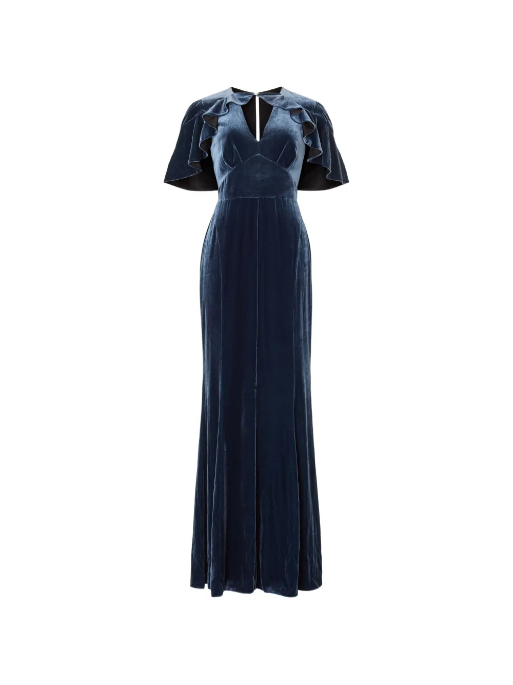 Temperley London Ashcombe maxi-dress Blauw