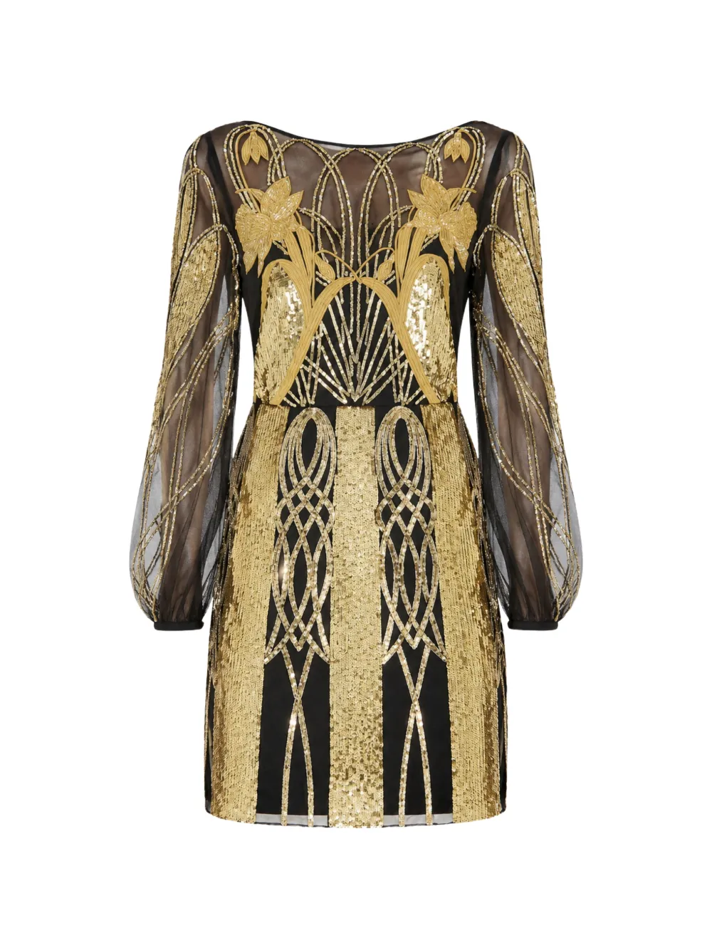 Temperley London Perseus sequin-embellished mini dress