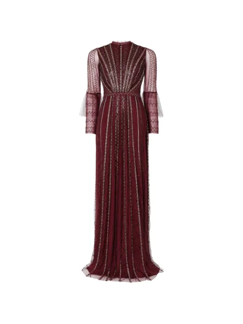 Temperley London Sabel sequin-embellished maxi gown