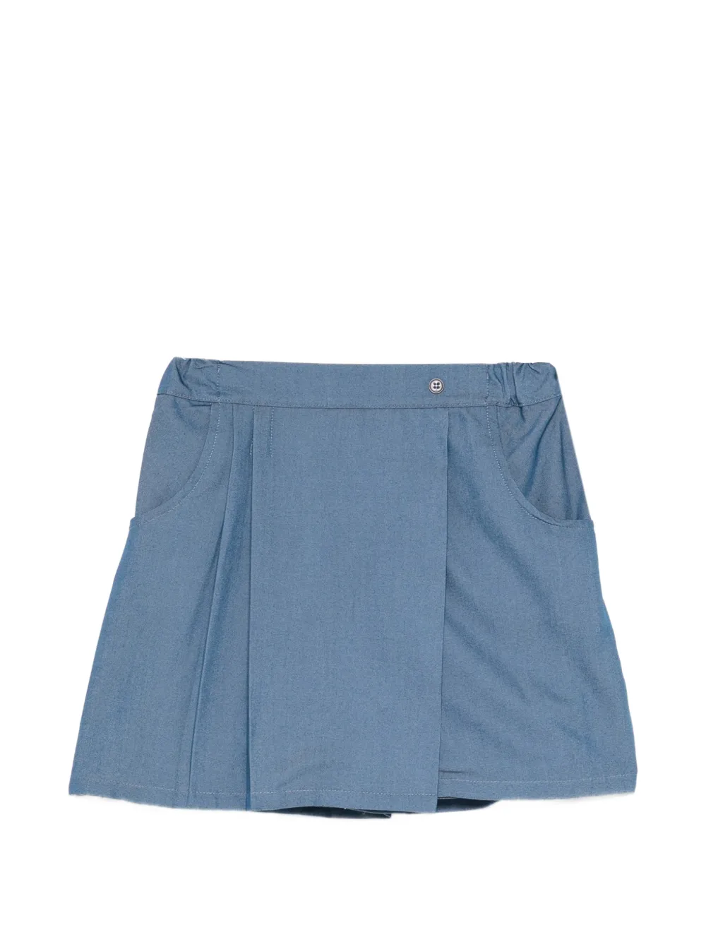 KINDRED pleated A-line skort - Blu