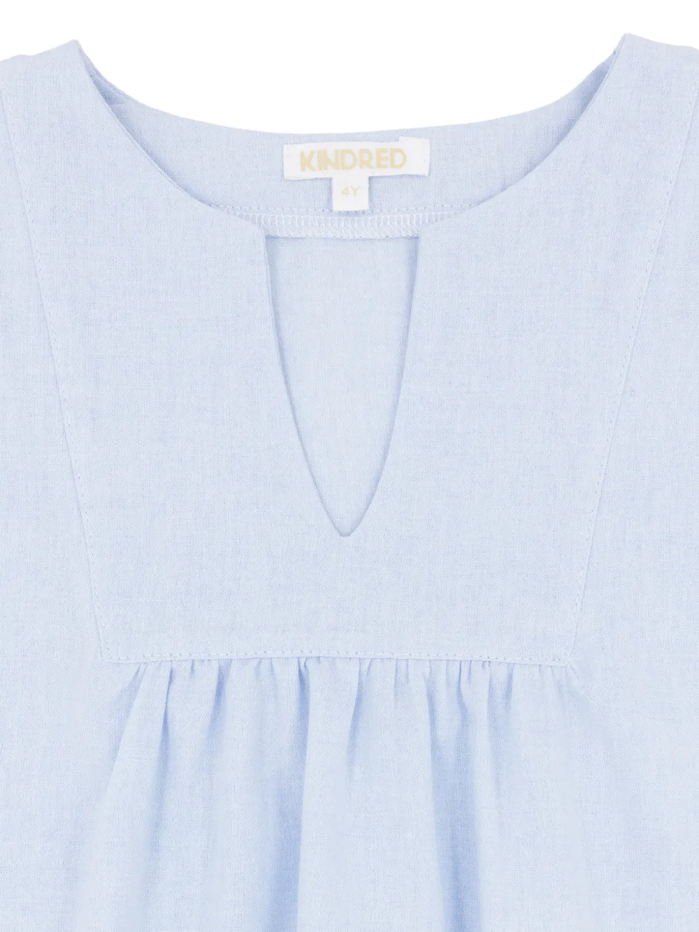 KINDRED Shirt met kwastje Blauw