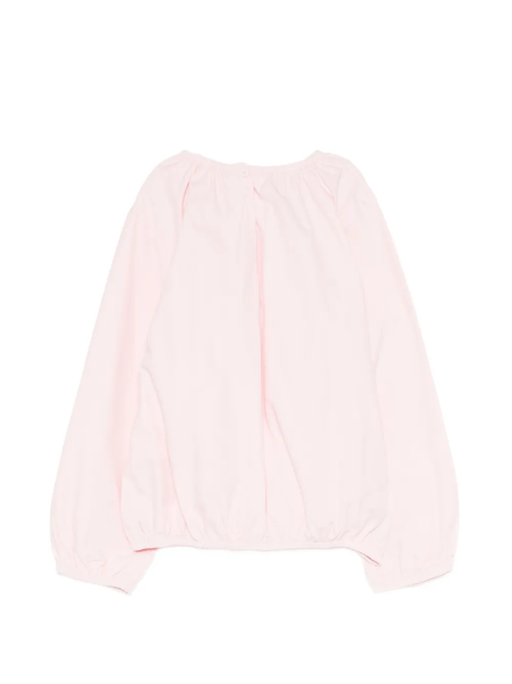 KINDRED puff-sleeve blouse Roze