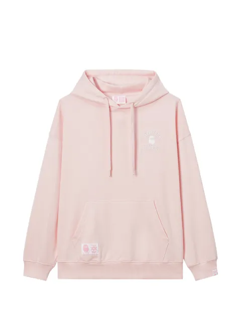FINGERCROXX logo-embroidered drawstring top
