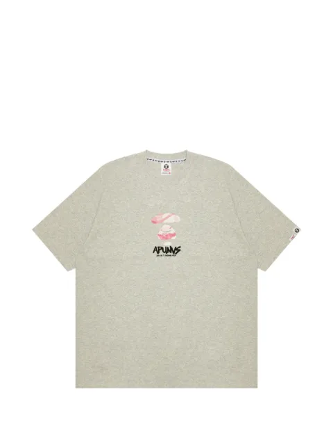 AAPE BY *A BATHING APE® camiseta con estampado Moonface