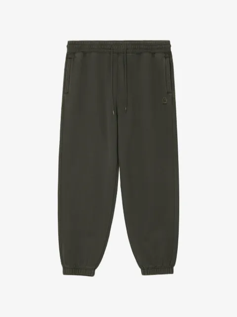 FINGERCROXX logo-patch drawstring track pants