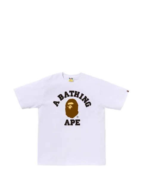 A BATHING APE® t-shirt College à manches courtes