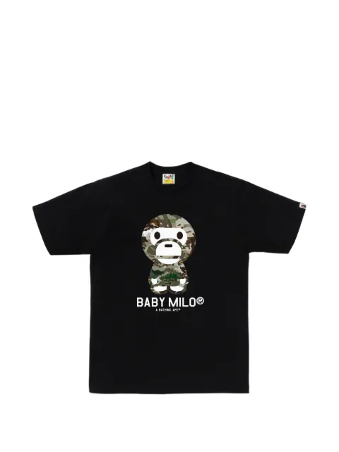 A BATHING APE® Baby Milo camo-print T-shirt