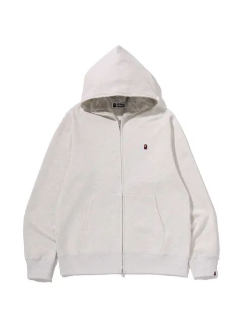 A BATHING APE® one point full-zip hoodie