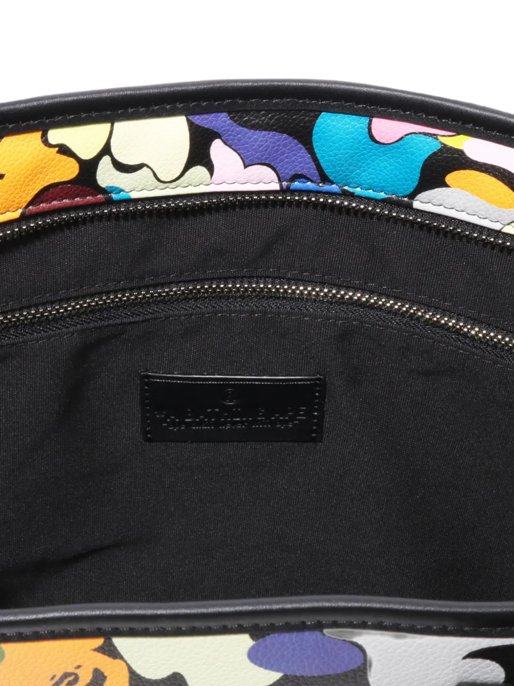 A BATHING APE Shopper met camouflageprint Zwart