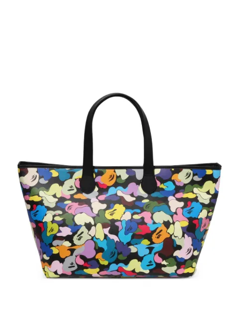 A BATHING APE® camo-print tote bag