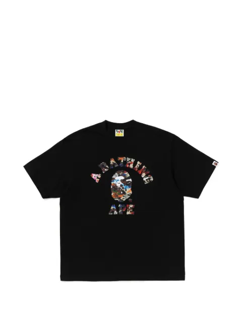 A BATHING APE® hybric camo college relaxed-fit T-shirt
