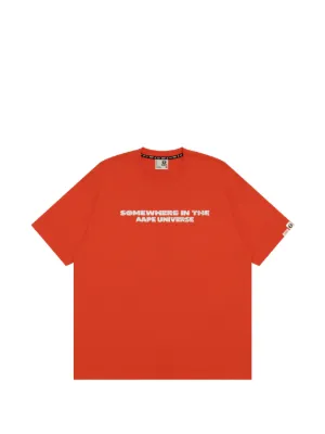 AAPE BY *A BATHING APE® ロゴ Tシャツ | レッド | FARFETCH JP