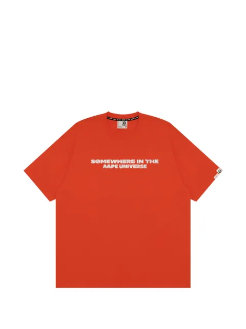 AAPE BY *A BATHING APE® AAPEUNVS graphic-print T-shirt