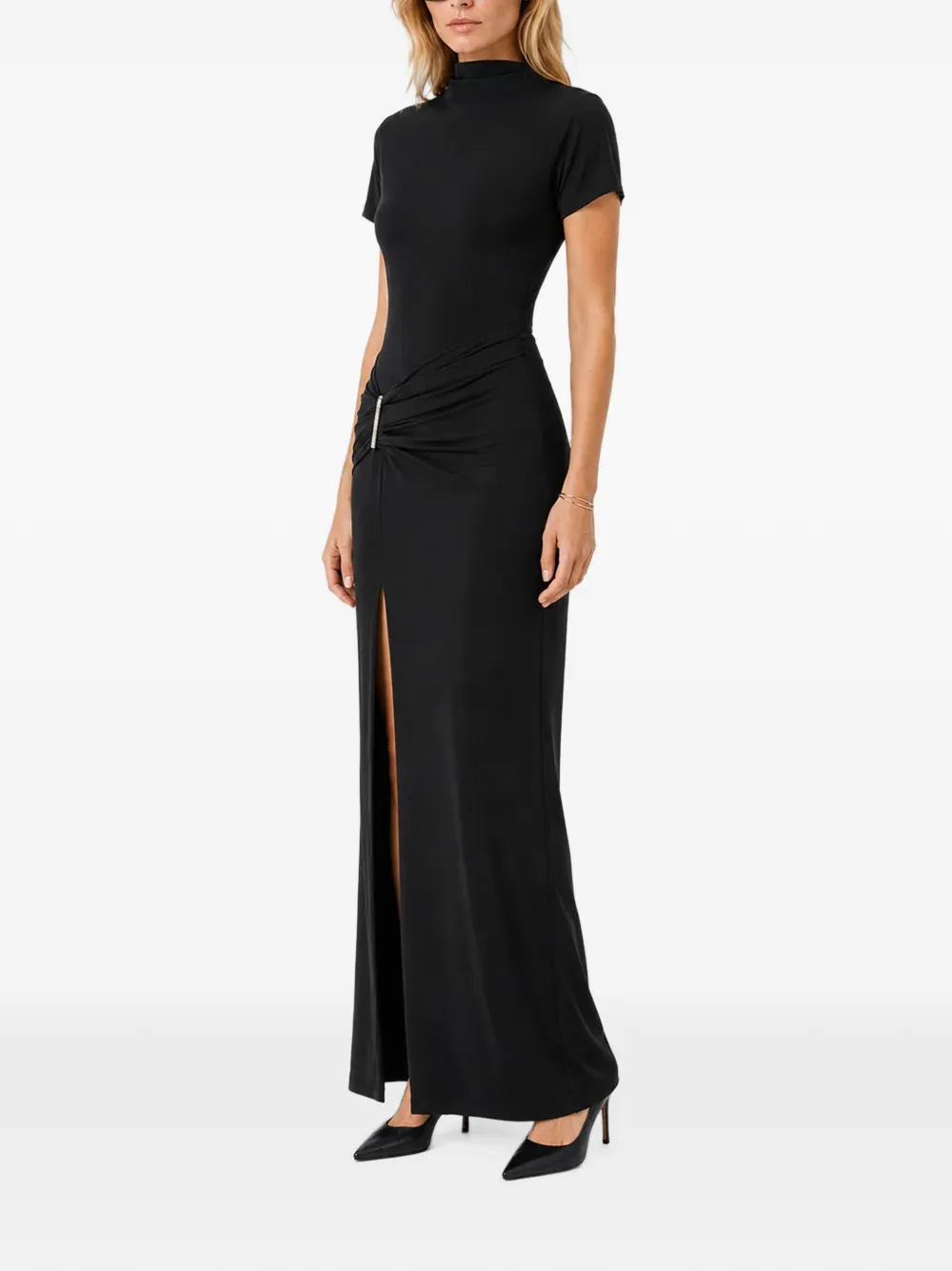 HAMZA Portofino maxi-jurk Zwart