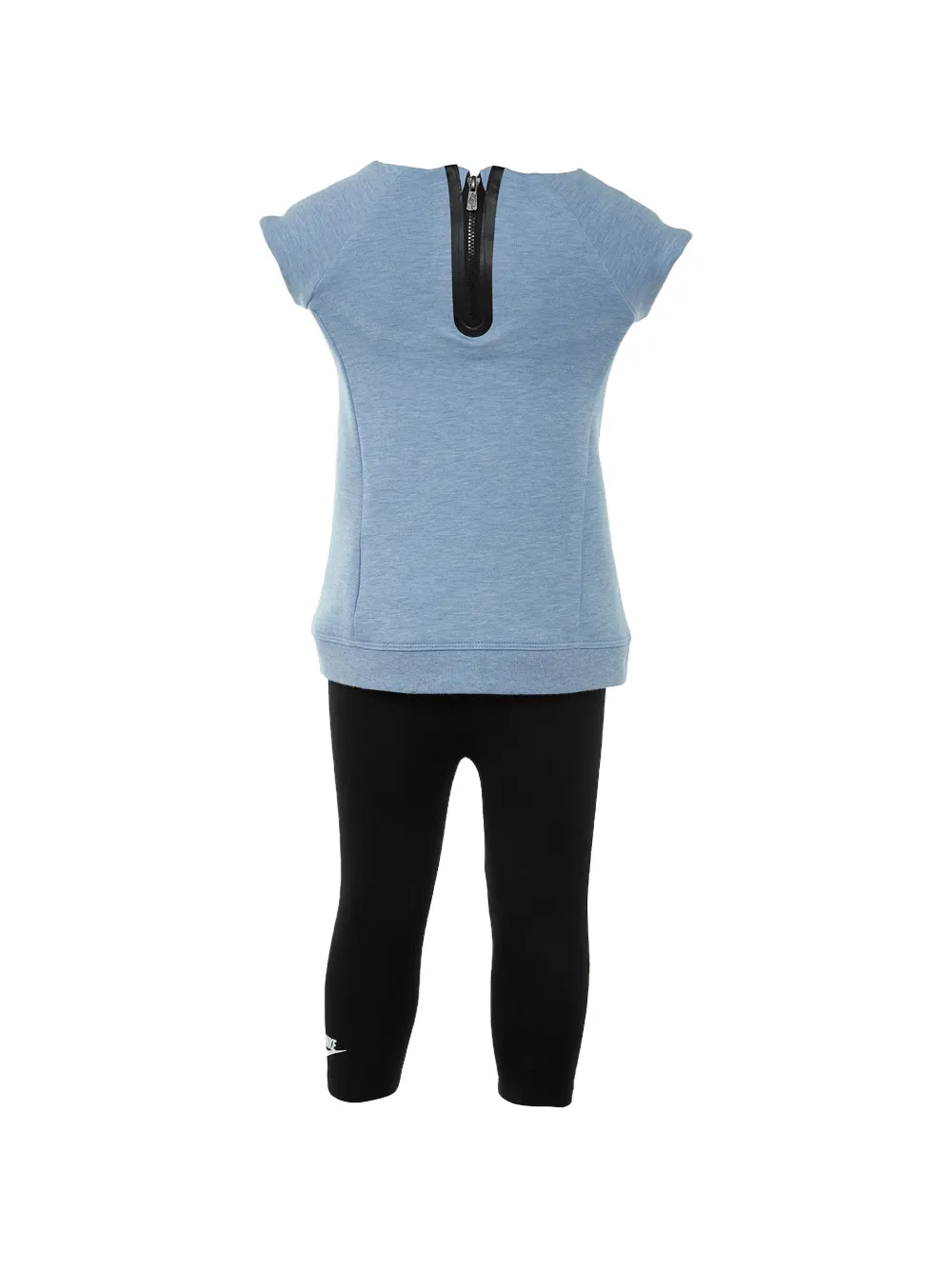 Nike Kids Fleece T-shirt en legging Blauw