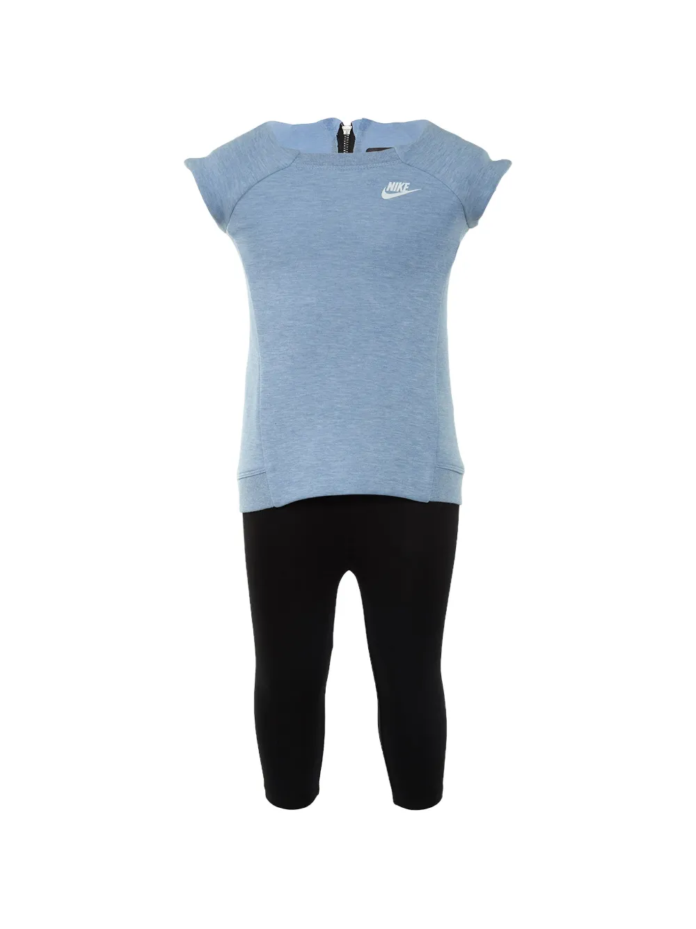 Nike Kids fleece T-shirt and leggings set - Blau
