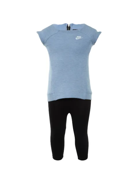 Nike Kids fleece T-shirt and leggings set