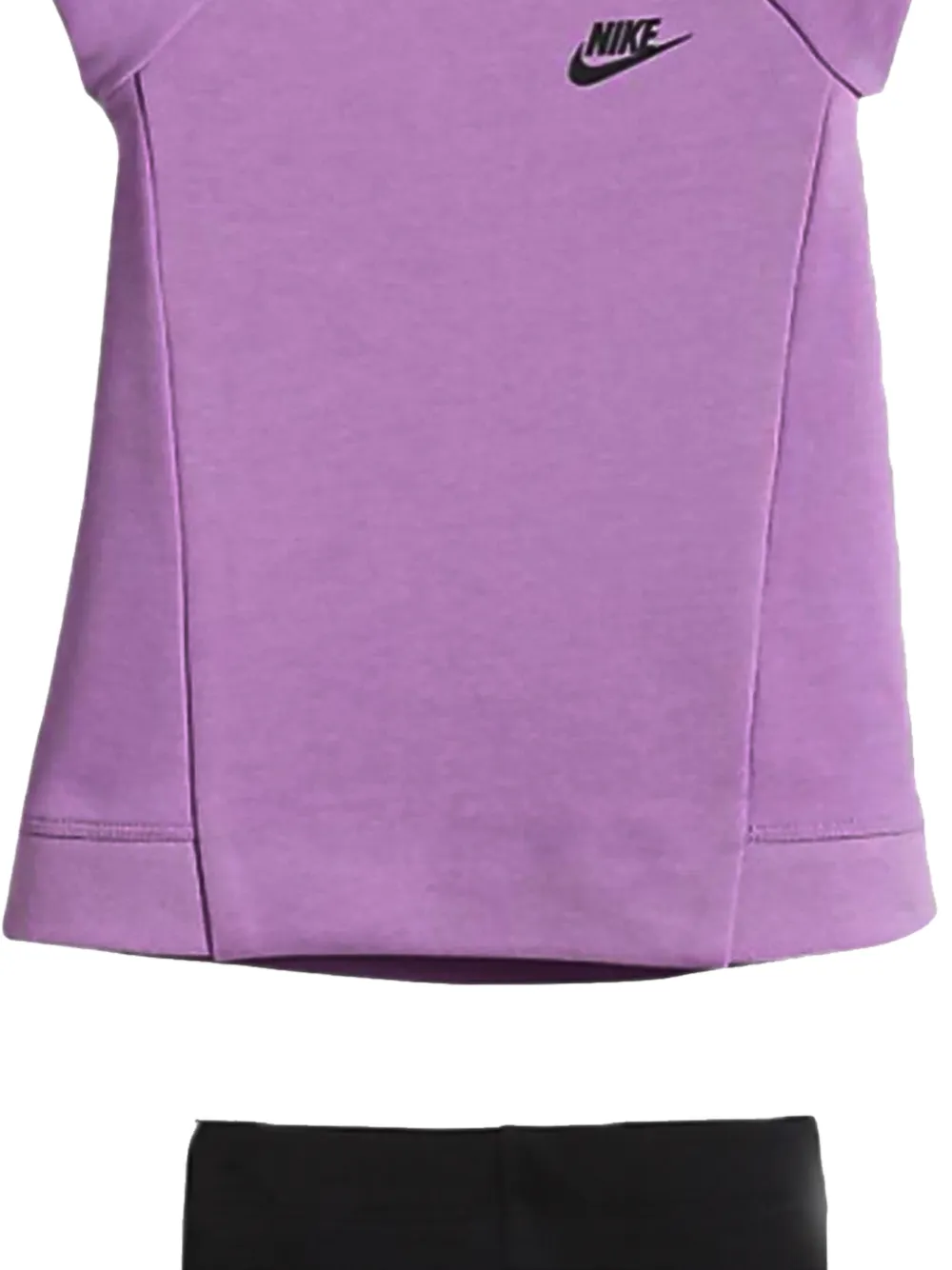 Nike Kids Fleece T-shirt en legging Paars