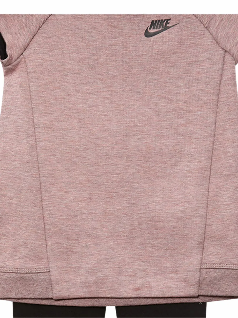 Nike Kids Fleece T-shirt en legging Roze