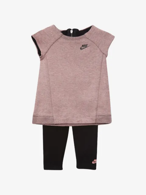Nike Kids fleece T-shirt and leggings set