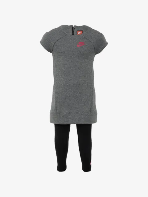 Nike Kids fleece T-shirt and leggings set
