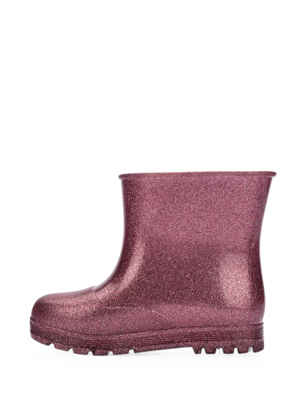 Mini Melissa Enkellaarzen met glitter Roze