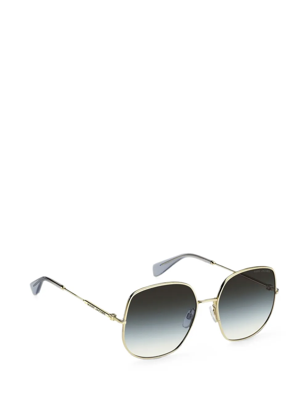 Marc Jacobs Eyewear Zonnebril met vierkant montuur Goud