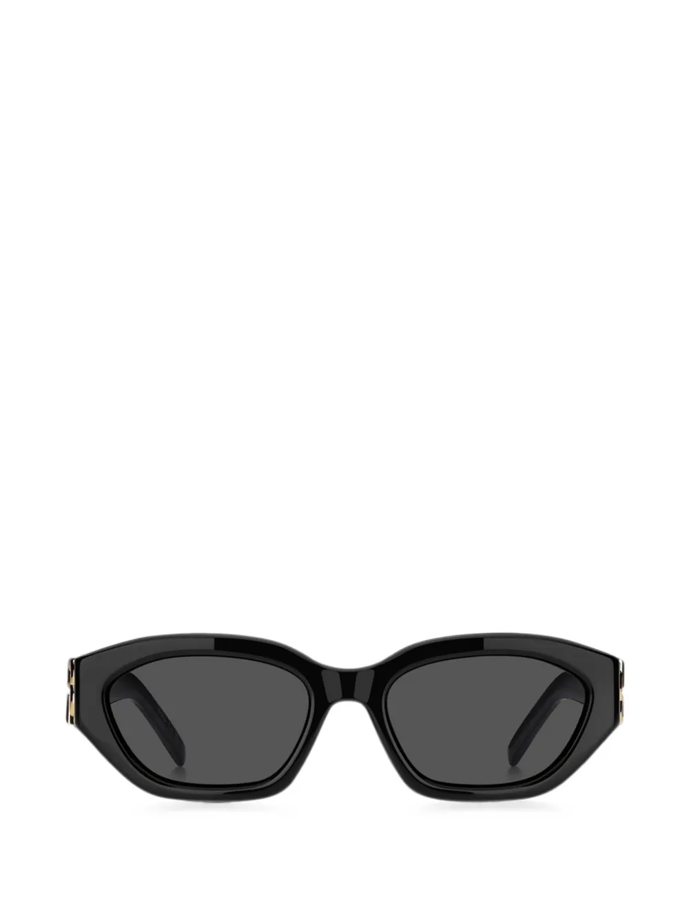 BOSS black-acetate sunglasses with Double B monogram - Schwarz