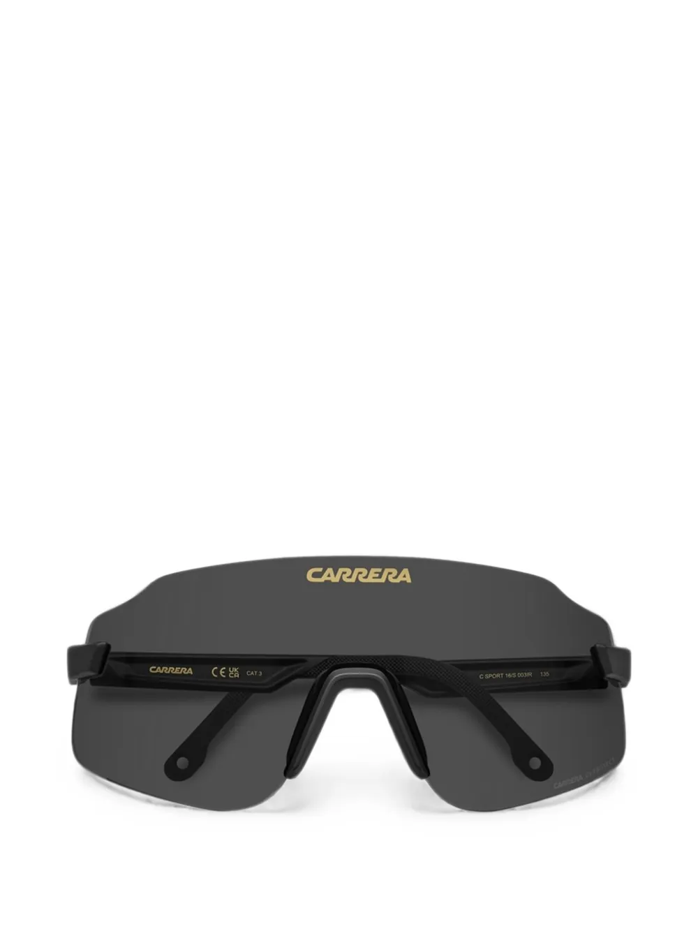 Carrera C Sport 16 S zonnebril met rechthoekig montuur Zwart