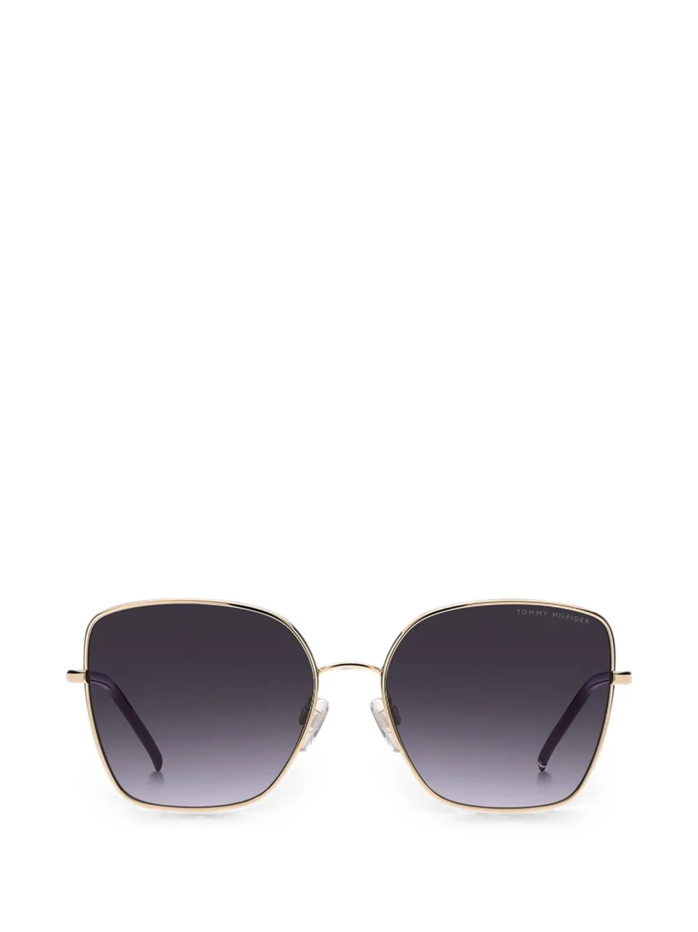 Tommy Hilfiger monogram cat-eye frame sunglasses - Oro