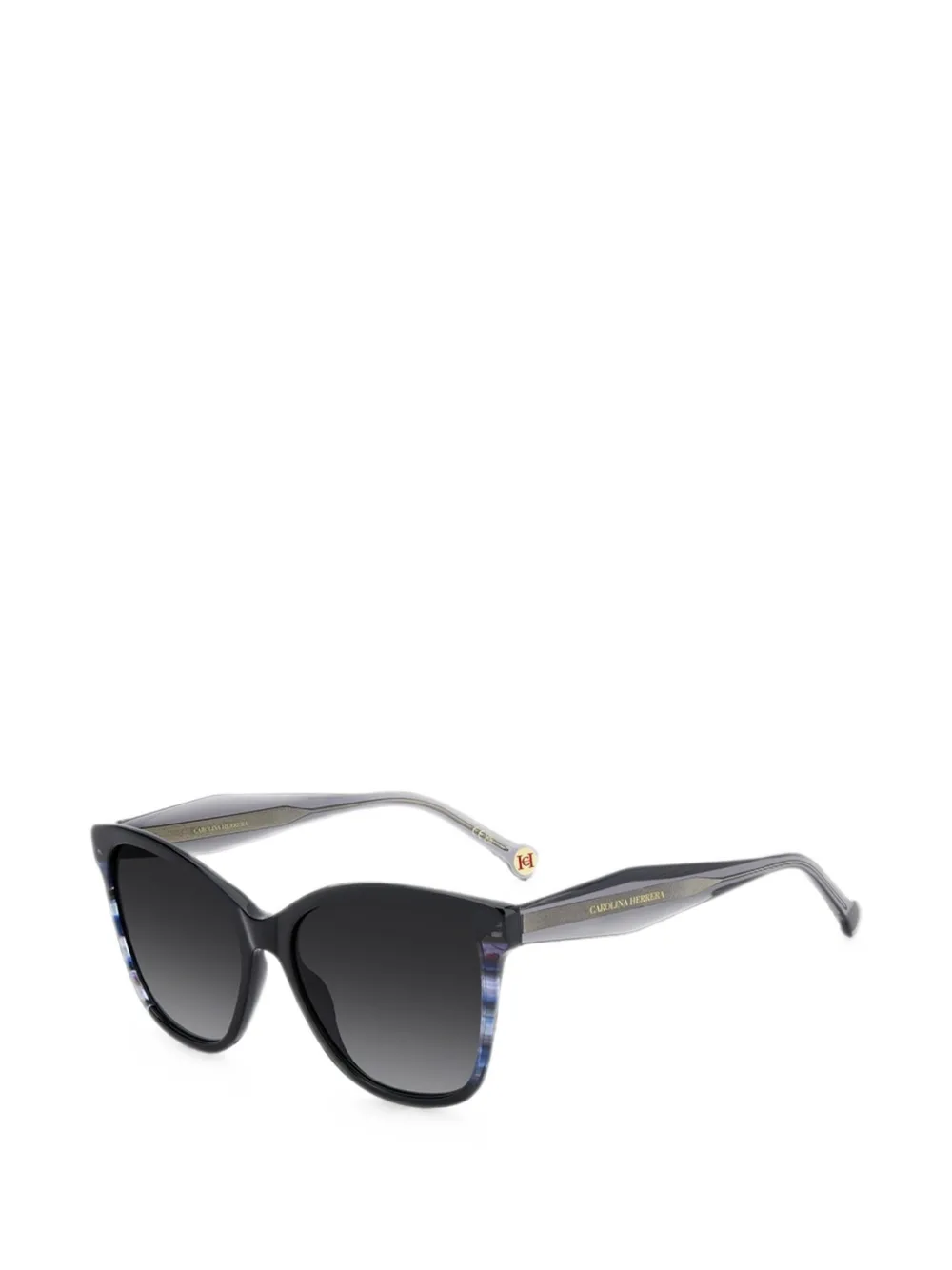 Carolina Herrera Zonnebril met cat-eye montuur Zwart
