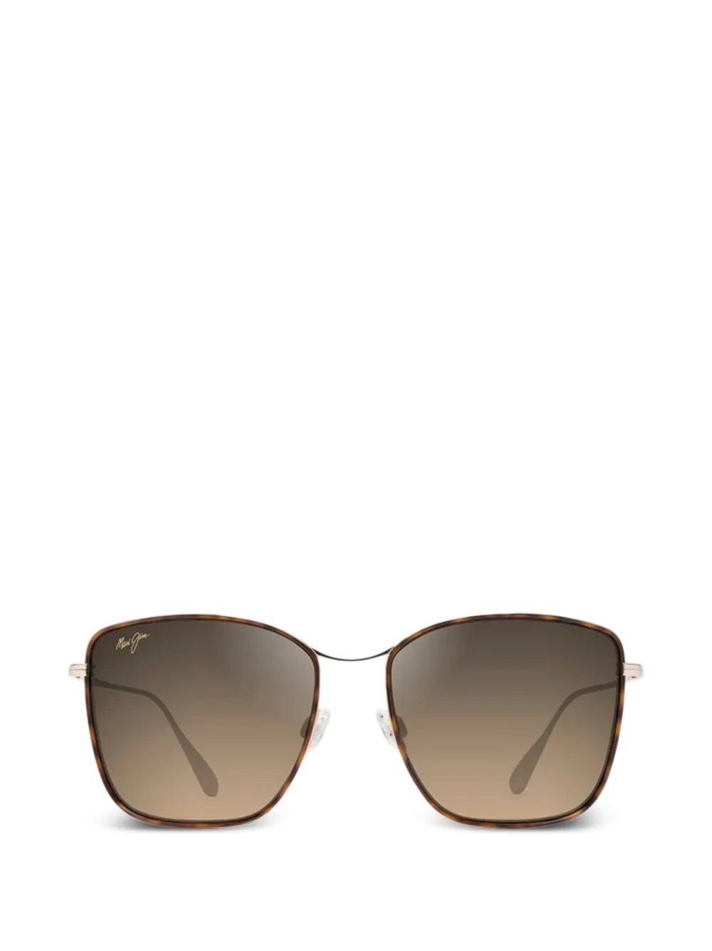 Maui Jim Tiger Lily square-frame sunglasses - Marrone